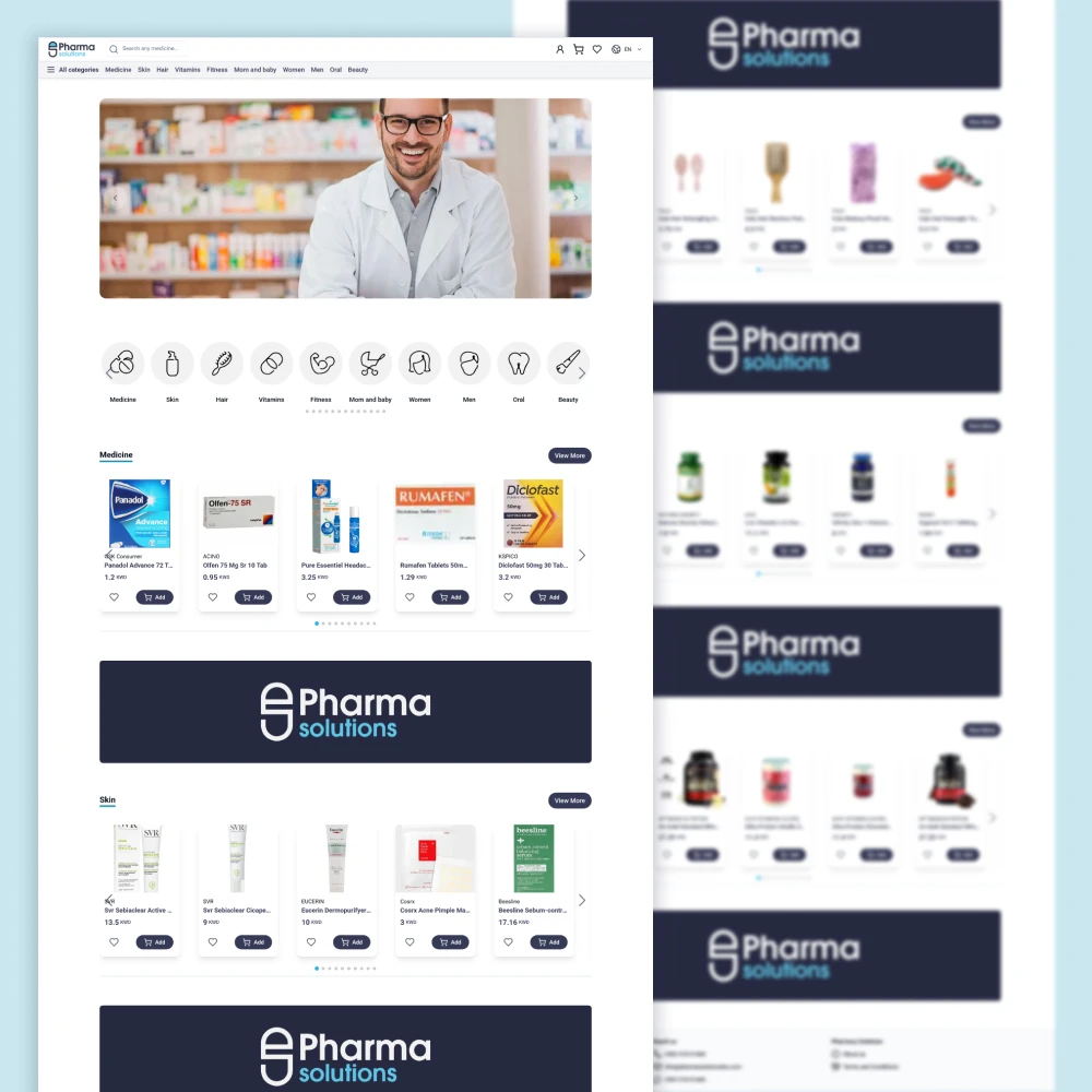 Pharmacy Solutions (e-commerce)